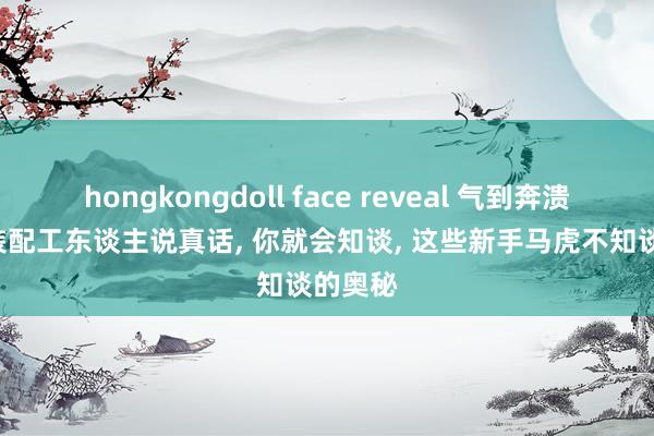 hongkongdoll face reveal 气到奔溃! 假如装配工东谈主说真话， 你就会知谈， 这些新手马虎不知谈的奥秘