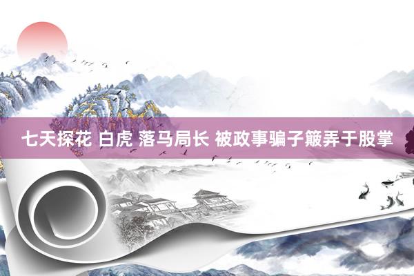 七天探花 白虎 落马局长 被政事骗子簸弄于股掌